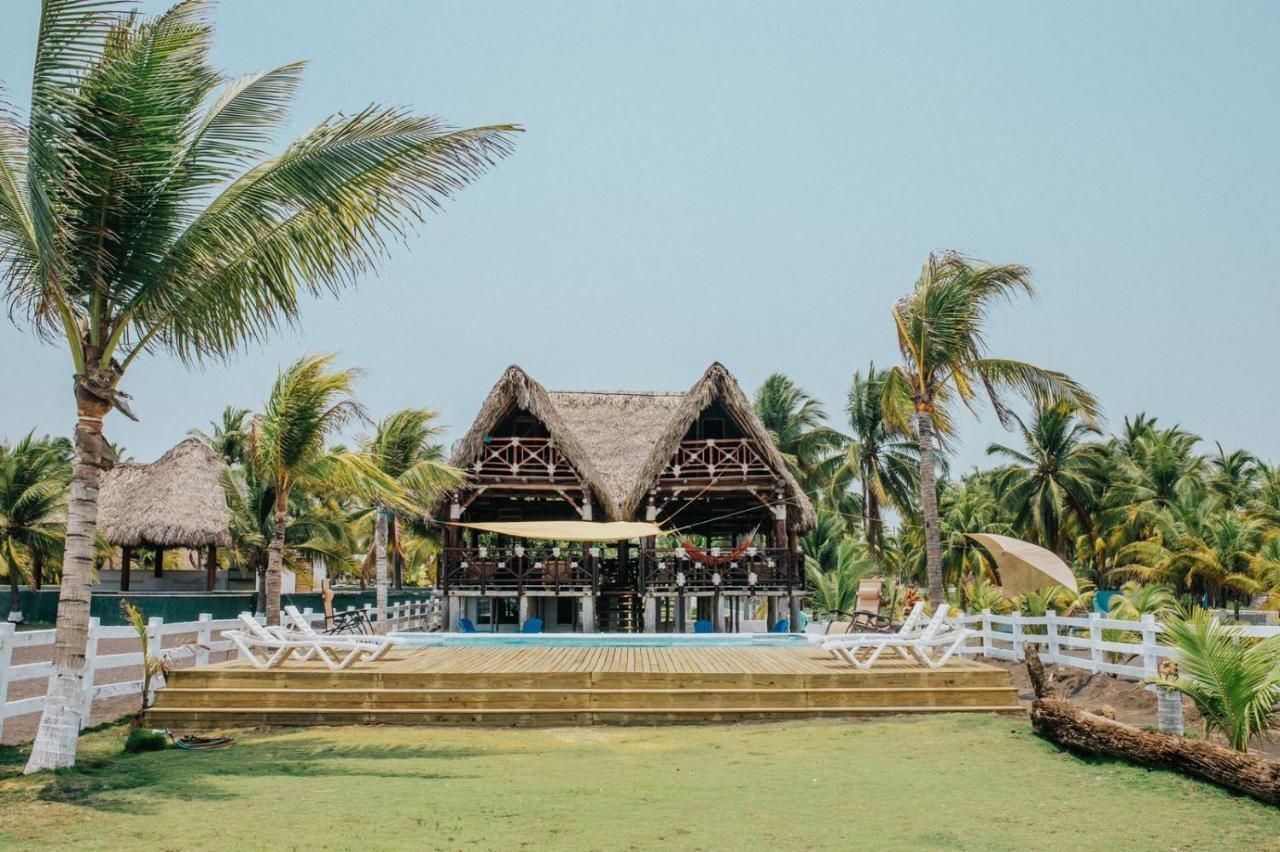 Los Olivos La Playa Hotel Y Restaurante Escuintla المظهر الخارجي الصورة